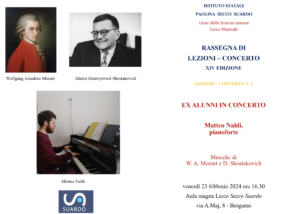 Rassegna lezione concerto Suardo