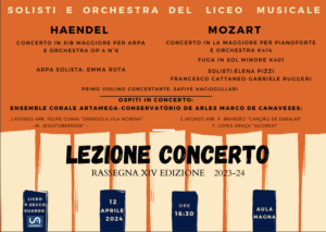 Lezione concerto 12 Aprile